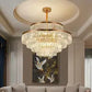 high quality indoor home hotel living room bedroom gold e14 luxury villa k9 crystal chandelier